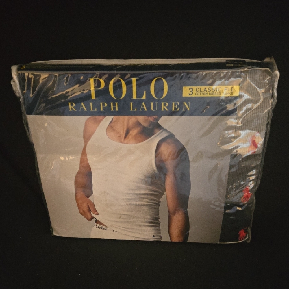 3 Pack Polo by Ralph Lauren Gray Tank Tops